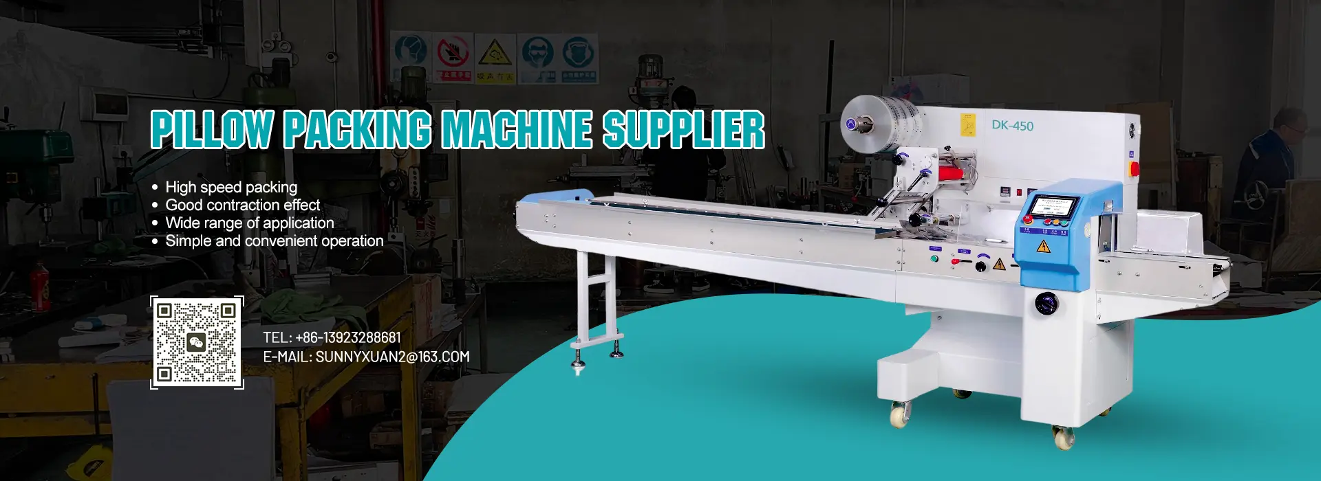 Pillow Packaging Machine Factory