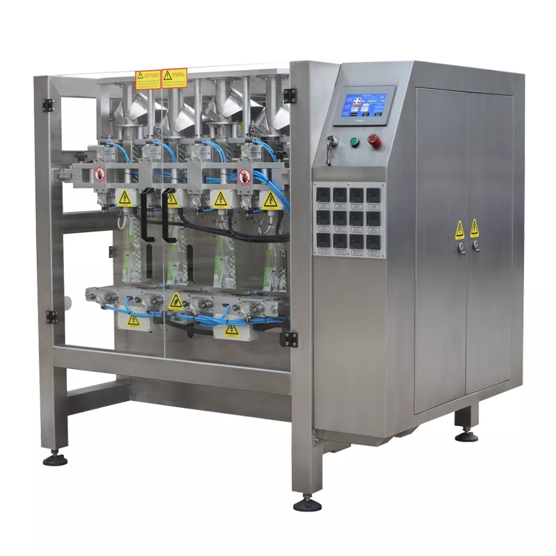 4 Lanes Vertical Packaging Machine